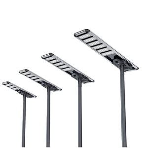 Lampadaire LED extérieur intégré 200W IP65 solaire avec batterie, angle de faisceau 120° et télécommande - Product Image 5