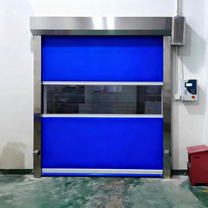 <span class=keywords><strong>Puertas</strong></span> Enrollables Rápidas Eléctricas <span class=keywords><strong>de</strong></span> PVC Impermeable, Tipo Cortina, <span class=keywords><strong>para</strong></span> Almacenes, Estilo Industrial Moderno - Product Image 1