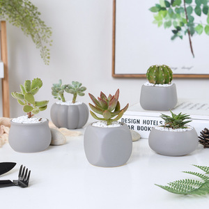 Maceta de Cerámica Hecha a Mano para Decoración Moderna <span class=keywords><strong>del</strong></span> Hogar y Hoteles, Estilo Clásico, Empaque de Lujo, Color Mate, con Revestimiento Interior Personalizable - Product Image 6