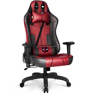 Silla Gamer เก้าอี้เล่นเกมหนัง PU ปรับเอนได้ตามต้องการเก้าอี้เล่นเกมสำหรับคนแมงมุมคอมพิวเตอร์ - Product Image 1