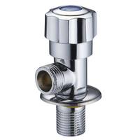 Vanne d'angle en zinc chromé pour robinet de cuisine, accessoire de robinet avec design professionnel, meilleur vanne d'angle