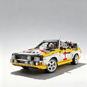 YC 23043 Audi S1, modèle <span class=keywords><strong>de</strong></span> <span class=keywords><strong>voiture</strong></span> <span class=keywords><strong>de</strong></span> <span class=keywords><strong>course</strong></span> authentique et autorisé, blocs <span class=keywords><strong>de</strong></span> construction en plastique, jouet pour rallye <span class=keywords><strong>de</strong></span> Le Mans, ensemble <span class=keywords><strong>de</strong></span> voitures <span class=keywords><strong>de</strong></span> sport - Product Image 1