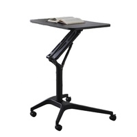 Table de bureau pliante moderne en métal, poste de travail mobile, bureau modulaire extensible pour le bureau à domicile