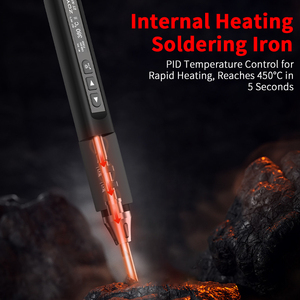 ZT-N1 96W <b>USB</b> Powered Smart Soldering Iron Adjustable <b>Heating</b> Power Rapid <b>Heating</b> Portable OLED Display Pen 5S Soldering Iron - Product Image 3