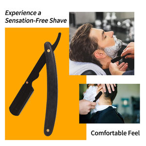 Rasoir manuel transfrontalier pour hommes lame pliante support de rasoir changeant outil en forme de tête d'huile rasoir de coupe bricolage <span class=keywords><strong>à</strong></span> la maison - Product Image 5