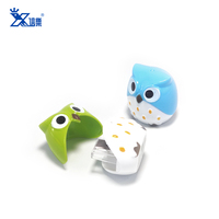 Ventes chaudes, impression de logo personnalisée, ensemble de papeterie mignon avec hibou, ensemble de papeterie pour enfants, taille-crayon manuel animal allemand pour crayon