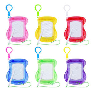 Oso pequeño para niños Mini tablero de escritura juguete blanco negro patrón Horizontal dibujo magnético mosquetón Memo pizarra - Product Image 5