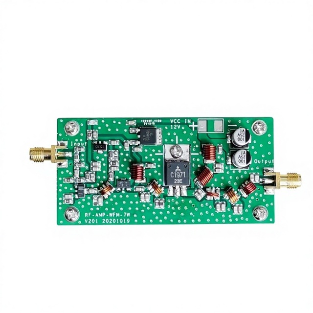 7W FM High-Frequency Power Amplifier 88-108MHz 65-110MHz 01mW Input