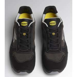 DIADORA UTILITY-701,179896-C0732/41 Zapatos de seguridad de corte bajo negro/Gris Carbón a prueba de arañazos, repelentes al agua y transpirables - Product Image 2