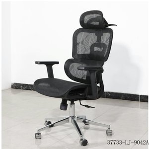 Ergonomic Mesh <b>Office</b> <b>Chair</b> Mid Back Swivel Computer <b>Chair</b> with Fixed Armrest Tilt Green Seat 37733-LJ-9042A - Product Image 2