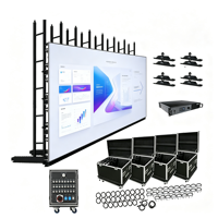 Écran LED de location pour scène P2.6 P2.97 P3.91 500x500mm, mur vidéo LED intérieur/extérieur pour événements
