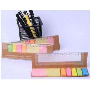 Bloc-notes autocollants personnalisés en papier kraft en gros - Product Image 1