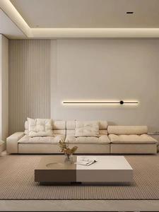 High Quality Modern Leisure Chesterfield <b>Sofa</b> Set Velvet Fabric Living Room Furniture with PU <b>Leather</b> <b>Cover</b> - Product Image 4