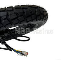 Roue de moto à moteur intégré DELFAST QS205 19*1.6 noire 72V5000W 3.5T avec déport de 150mm et pneu de route 80/100-19 à prix abordable