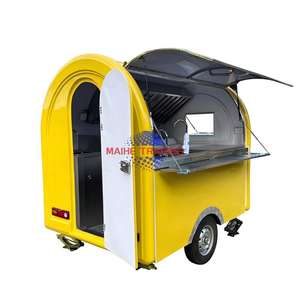 Carrito de Comida Rápida Personalizado de Fábrica para Helados en Venta, Camión de Comida Móvil Barato con Cocina Totalmente Equipada, Cafetería - Product Image 5