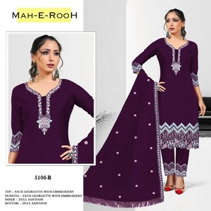 Costume prêt à l'emploi avec costume pakistanais à broderie lourde pour vêtements de mariage du fabricant et fournisseur indien - Product Image 2