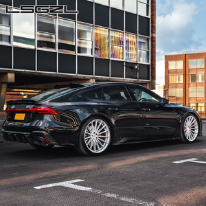 Ruedas Monobloque Forjadas LSGZL, Pulimentadas y Cepilladas, <span class=keywords><strong>de</strong></span> 17, 18, 19, 20, 21 y 22 Pulgadas para Autos <span class=keywords><strong>de</strong></span> Pasajeros, para Audi A4 A5 BMW I8 M5 5x114.3 5x112 5x120 - Product Image 4