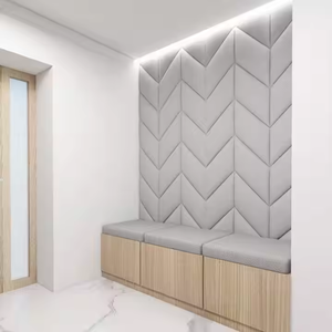 Khách sạn trang trí vải sang trọng phòng ngủ mềm tường trang trí bọc Tường tấm đệm tường - Product Image 2