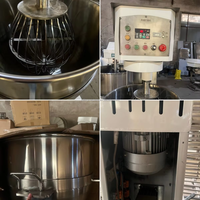 Batteur planétaire commercial 100L, machine à battre les œufs, avec levage automatique du bol, vitesse variable, pour boulangerie