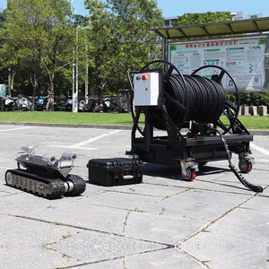 Plateforme robotique sous-marine <span class=keywords><strong>AVA</strong></span>-P3 avec enrouleur de câble, longueur de câble personnalisée, étanche IP68, châssis de robot pour pipeline - Product Image 3