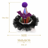 Shily&OS Vente en gros : Ensemble d'accessoires capillaires d'Halloween – Bandeaux avec cornes de diable, ailes de chauve-souris, chapeau de sorcière et pinces à bec de canard lumineuses