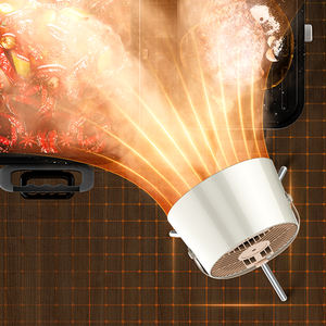 Penghisap Asap Mini Portabel dengan Daya Hisap Tinggi untuk Penggunaan Luar Ruangan & Hotel, Kipas Pembuangan Asap Panggangan BBQ, Desain Gantung Berventilasi - Product Image 4