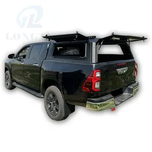 Fabricante de alta calidad personalizado 4X4 Pickup cubierta trasera Pickup Canopy accesorios impermeable Pick Up Truck Canopy Cover