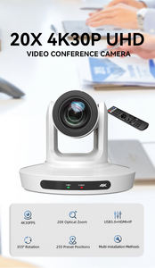 DDP sin costo para EE. UU. HDM1 4K 20X Cámara de videoconferencia de seguimiento automático PTZ 8MP 30FPS con cámara PTZ de transmisión <span class=keywords><strong>en</strong></span> <span class=keywords><strong>vivo</strong></span> - Product Image 5
