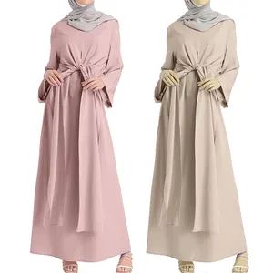 2023 malaisie ramadan femmes dubai élégant robe musulman caftan abaya longue robe