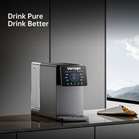 Distributeur de filtre à eau par osmose inverse de haute qualité purificateur d'eau chaude et froide intelligent température réglable pour le bureau à domicile