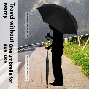 Bastón Automático para Personas Mayores con Mango Largo Antideslizante, Paraguas para Lluvia, Ideal para Viajes y Regalos - Product Image 2
