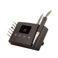 Vente en gros de perceuse à ongles portable de bureau 2 en 1 haute puissance 65W sans balais 35000 tr/min avec jeu de forets pour manucure