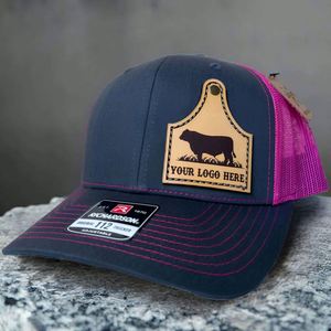Gorras Trucker Richardson 112 Personalizadas Sin Botón Superior, Gorras de Dos Tonos con Parche Tejido - Product Image 2