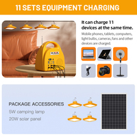 Station d'alimentation portable pour le camping en plein air, batterie LiFePO4, générateur à panneaux solaires avec lumières LED, fabricant OEM