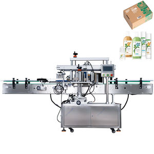 Machine d'étiquetage automatique double face à prix d'usine, machine d'étiquetage automatique haute vitesse pour bouteilles rondes et plates - Product Image 6