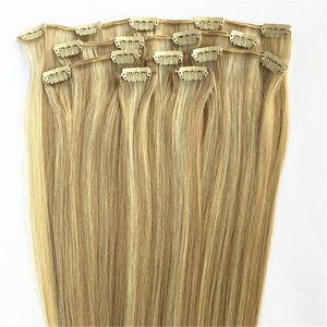 De alta calidad de la venta al por mayor de la Virgen Clip <span class=keywords><strong>en</strong></span> la extensión <span class=keywords><strong>del</strong></span> pelo humano - Product Image 6