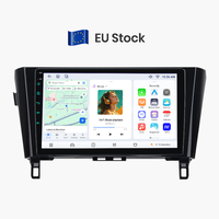 Radio Mobil Junsun 10 Inch 1280*720 Carplay Untuk Nissan Qashqai J11 X-Trail 3 T32 2013-2017 Sistem Navigasi GPS Mobil Radio Otomatis