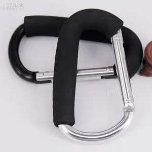 BAICHAOLI 12*140 ספוג התארכות אביב וו אלומיניום סגסוגת carabiner עבודה חיסכון תמצית