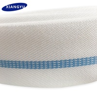 Double Jackets Polyester Pu Line 40mm 25mm 38mm 45mm 77mm Cotton Canvas Covered Used Fire Fighting Layflat Hose