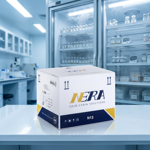 NERA 13L – Conteneur isotherme réutilisable pour chaîne du froid, idéal pour <span class=keywords><strong>la</strong></span> logistique de médicaments et d'échantillons biologiques de haute valeur - Product Image 1