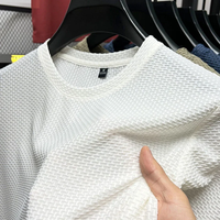 Chemises décontractées pour hommes, chemises à manches courtes à boutons, tissu respirant et élégant, motif uni pour la remise en forme et la course à pied
