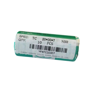Joint d'étanchéité rotatif métrique à double lèvre longue durée 20x30x7 en PU+TPFE+FKM+NBR, précision P6/P5 pour roulements et pompes - Product Image 1