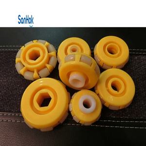 Roue omnidirectionnelle GD-01C de haute qualité avec roulement 608ZZ + <span class=keywords><strong>coque</strong></span> en POM ou ABS, 13,1 mm, charge morte de 8 kg, pour convoyeur - Product Image 2