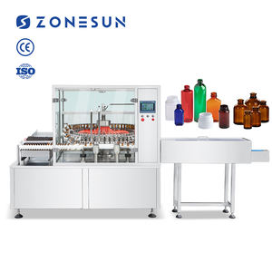 ZONESUN ZS-WB48 Automatische Hochgeschwindigkeits-48-Kopf-Monoblock-Rotations-Wasch- und Spülmaschine für PET-Glas-Luftflaschen - Product Image 1