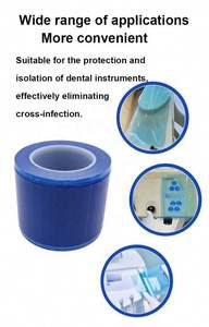 แผ่นฟิล์มกันรอยกันน้ำแบบใช้แล้วทิ้งอุปกรณ์แต่งหน้ารอยสักอุปกรณ์สำหรับห่อผ้าพัน<span class=keywords><strong>แผล</strong></span>สำหรับเครื่องทันตกรรม - Product Image 6