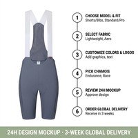 Cuissard de cyclisme personnalisé haut de gamme vert sauge, design sur mesure, certifié OEKO-TEX, faible MOQ, prix direct usine