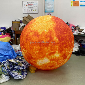 Globo inflable de PVC o Oxford para decoración, sistema Solar de <span class=keywords><strong>Nine</strong></span> Plans, Neptune, personalizado - Product Image 3
