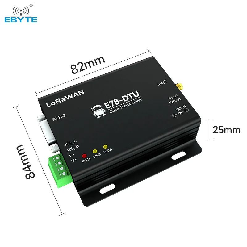 EBYTE OEM/ODM E78-DTU(900LN22) loRaWAN RF RS485 modülü 6601 çip kablosuz ad hoc ağ oylama düğüm modem 868MHz915MHzCortexM4