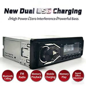 Nuevo Reproductor MP3 con Radio FM, USB/Tarjeta SD, Iluminación Colorida, Amplificador Estéreo, Cargador para Auto y Soporte WAV - Product Image 3