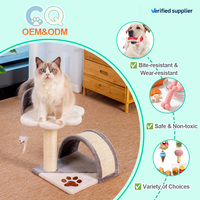 2026 C&Q OEM Tour griffoir classique pour chat en papier de bambou écologique, multifonctionnel, toutes saisons, automatique